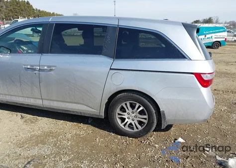 2011 Honda Odyssey Ex-L z USA, uszkodzony, nr VIN 5FNRL5H61BB033016